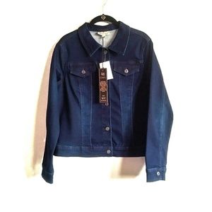 DG2 Denim Jacket New With Tags Size Large